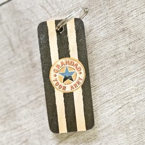 Grandad Toon Army Key Ring