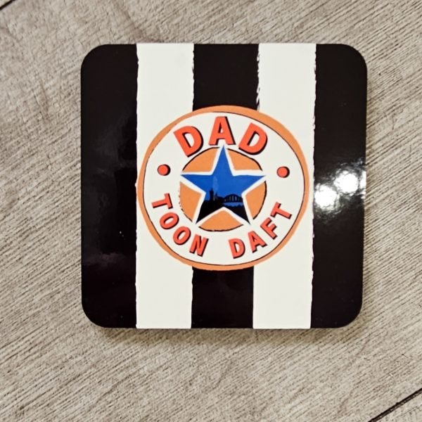 Dad Toon Daft Coaster