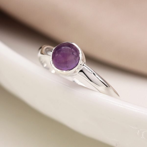 Sterling Silver Amethyst Ring
