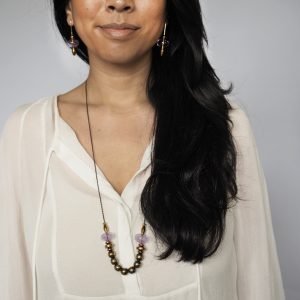 Alternative view of Glass Bubbles Necklace