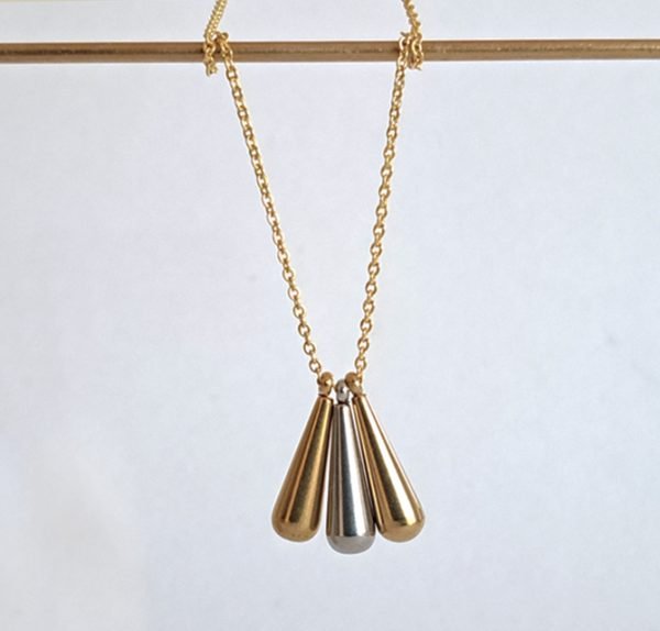 Teardrop Trio Necklace