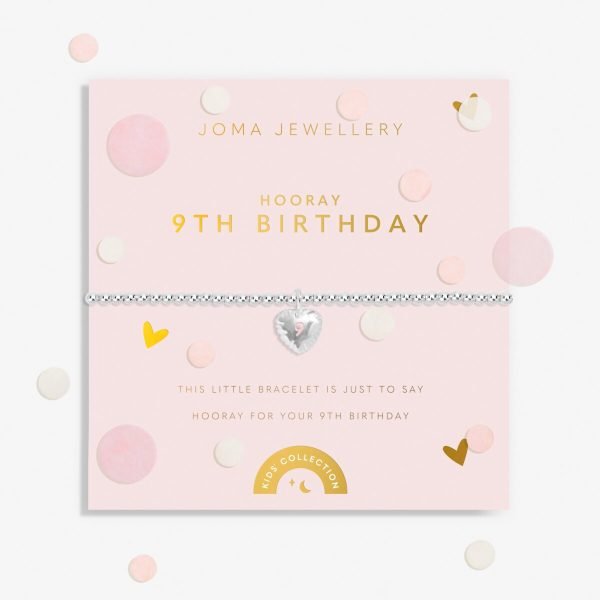 Children's A Little 9th Birthday Bracelet