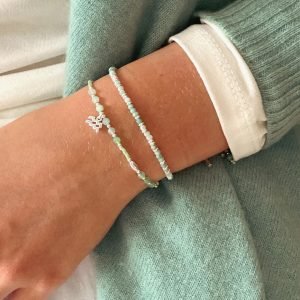 Mystical Chrysoprase Silver Bracelet