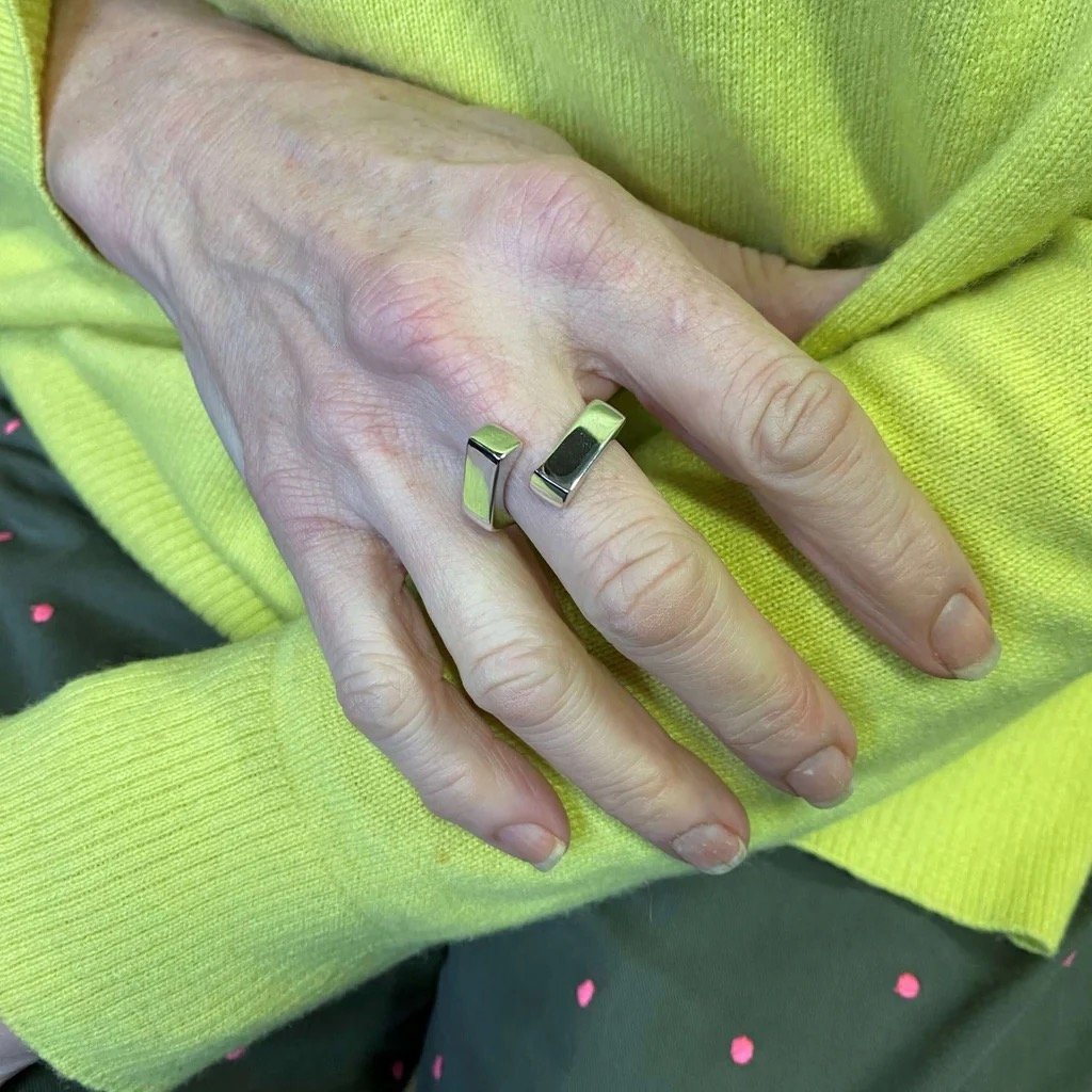 Edgy Adjustable Ring - Image 2