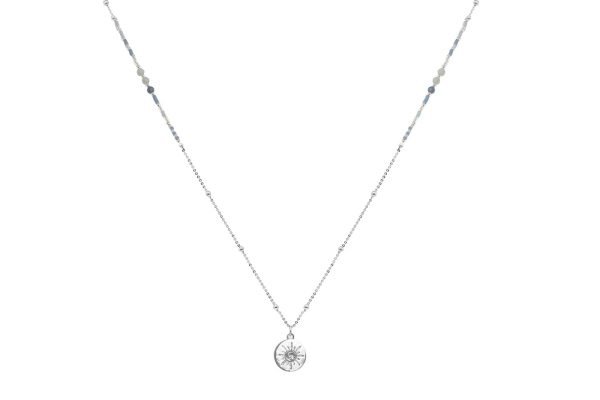 Hebe Sodalite Silver Necklace