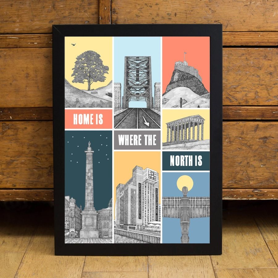 Home is where the North is print