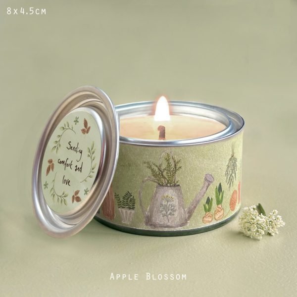 Sending Comfort and Love Tin Candle