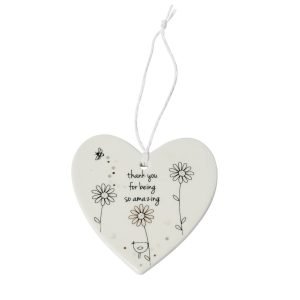 Thank You For Being Amazing Hanging Heart