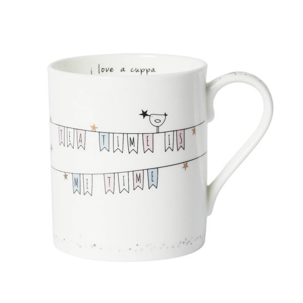 Tea Time is Me Time Bone China Mug