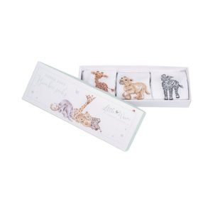 Alternative view of Little Savannah African Animal Baby Socks Gift Set