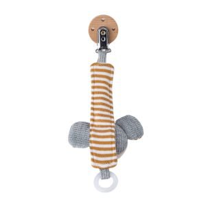 Alternative view of Knitted Mouse Dummy Clip