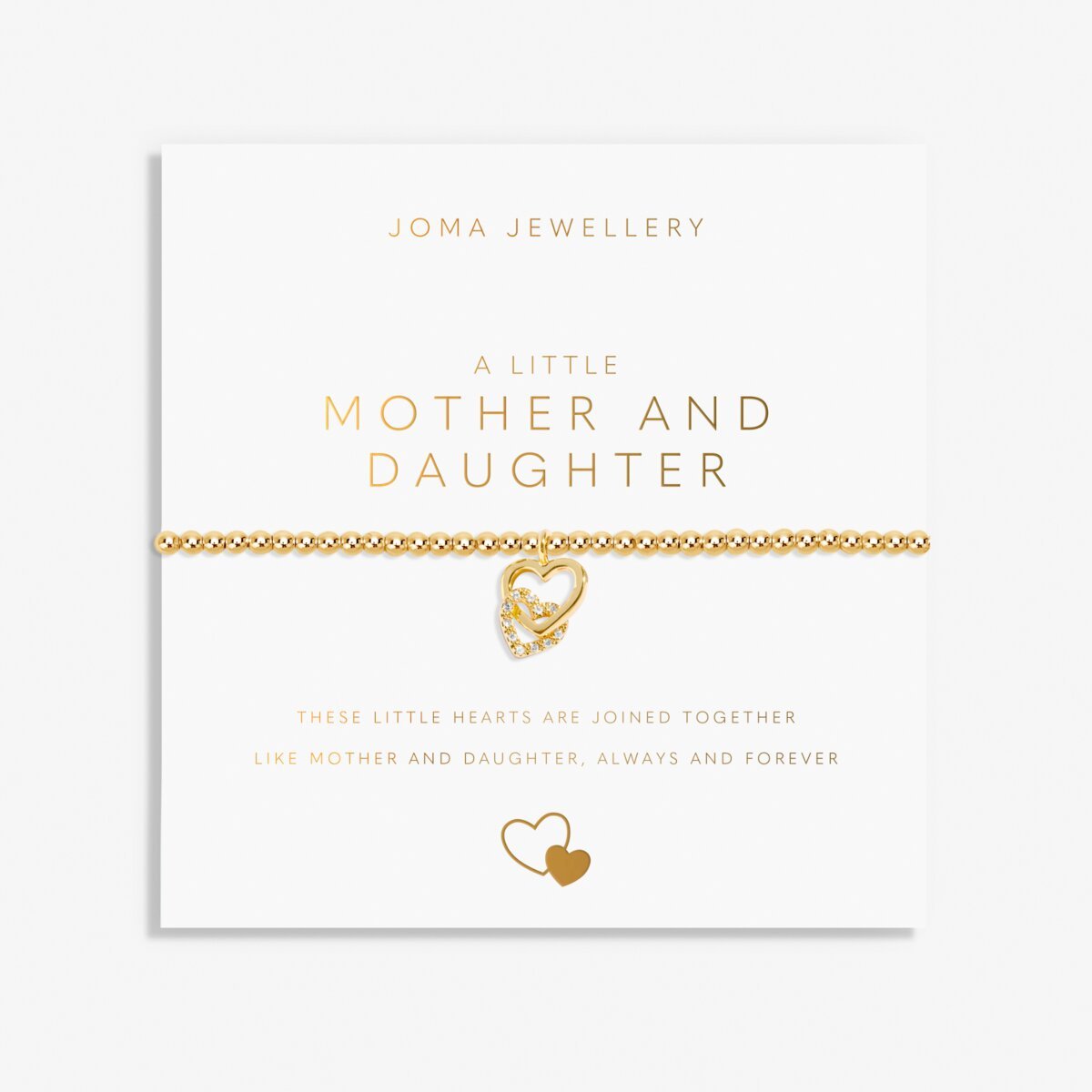 A Little Gold Mother and Daughter Joma Bracelet