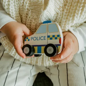 Alternative view of Police Car First Push Toy