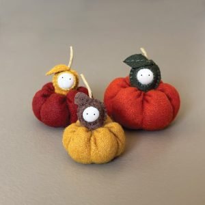 Felt Woodland Pumpkin Babies