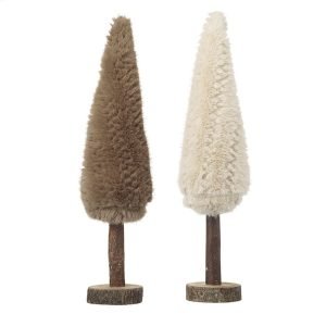 Furry Tree Christmas Decoration