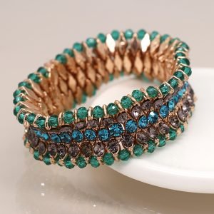 Alternative view of Crystal Stretch Bracelet