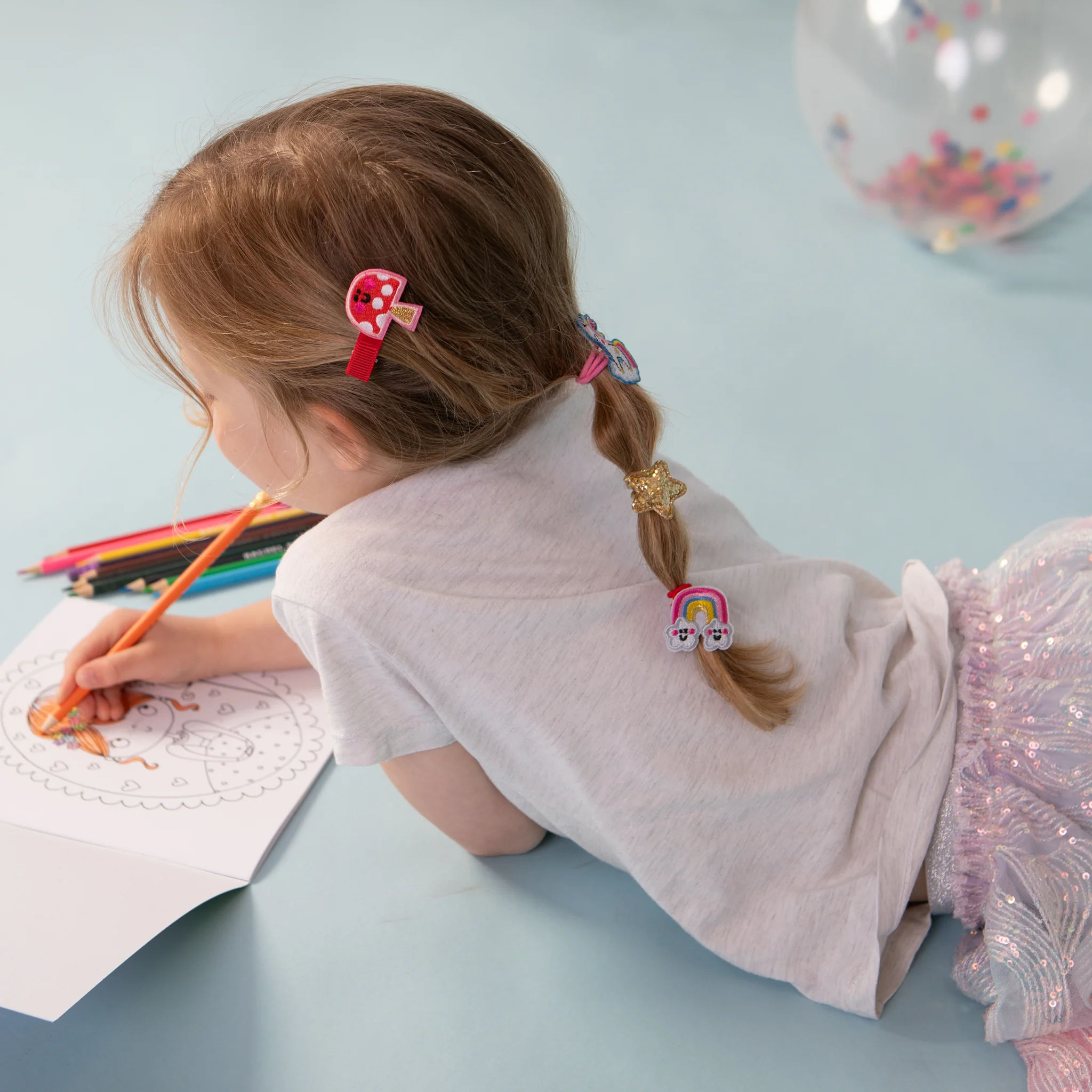 Unicorns and Rainbows Hair Bands - Image 2