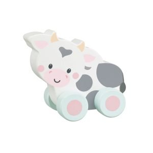 Alternative view of Cow First Push Toy
