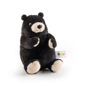 Cuddly Black Bear Plush Toy