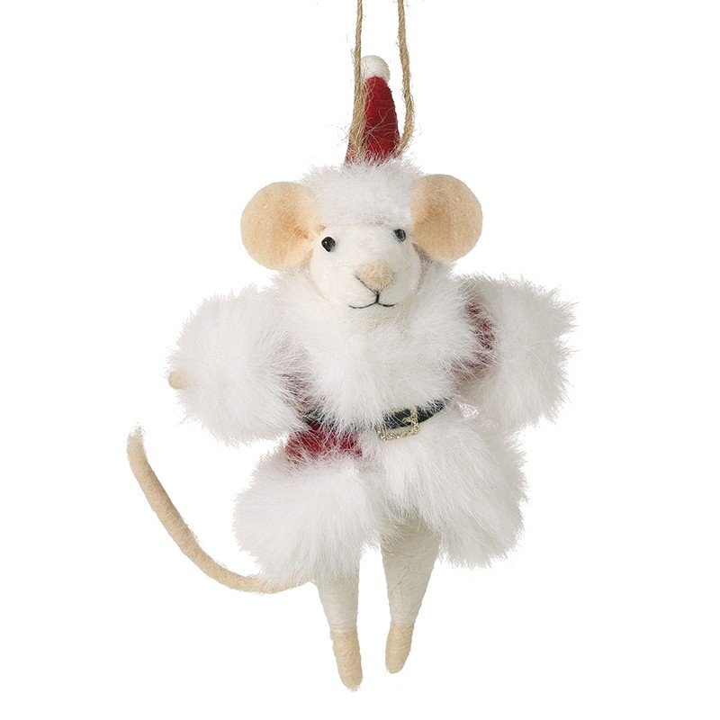 Mrs Claus felt mouse