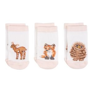 Little Forest Woodland Animal Baby Socks Gift Set