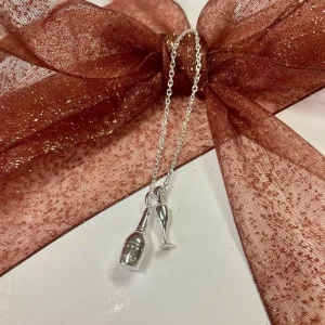 Alternative view of Sterling Silver Champagne Necklace
