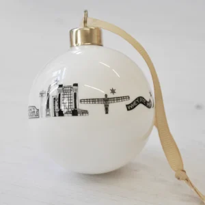 North East Illustrations Christmas Bauble