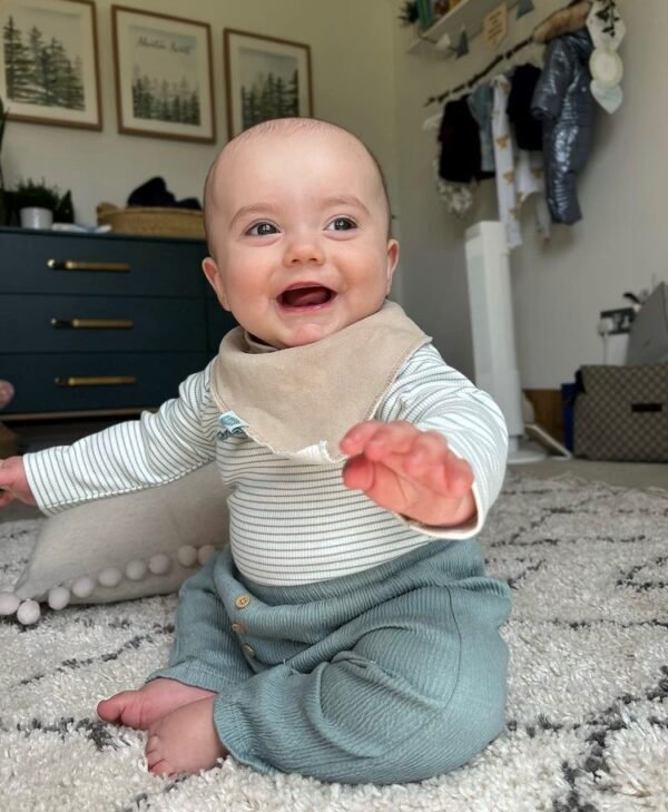 Berries & Cream Dribble Bib Set - Image 4