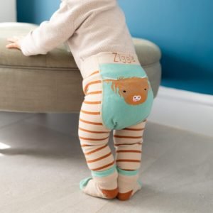Highland Cow Leggings and Socks Set