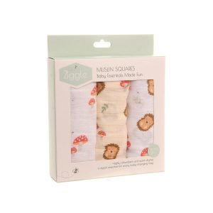 Hedgehog Muslin Set