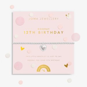 Children's A Little 12th Birthday Bracelet