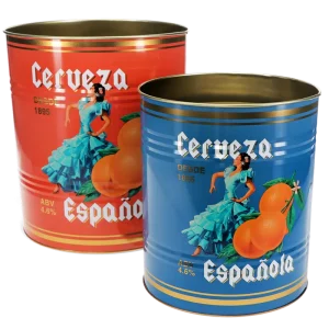 Alternative view of Cerveza Española XL Storage Tins