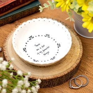 Scallop bowl a few of my favourite things