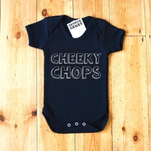 Alternative view of Cheeky Chops Geordie Baby Vest