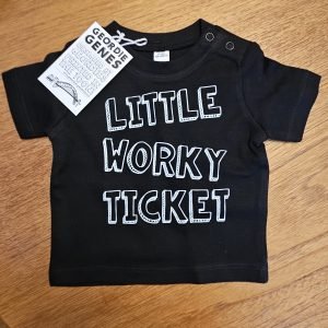 Worky Ticket Geordie Baby Tee